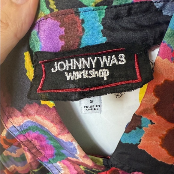Johnny Was Multicolor Floral Shirt - Picture 2 of 4